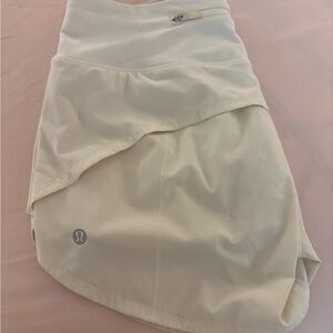 lululemon athletica Cream Athletic Shorts